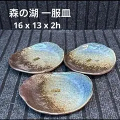 美濃焼 森の湖 一服皿