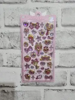 ボンボンドロップ シール　ピンク