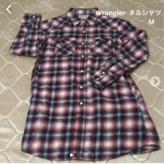 Wranglerロングネルシャツ（M）のサムネイル
