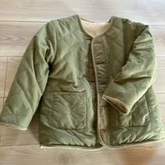 サマンサモスモス　ボアジャケットキッズL