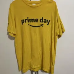 Amazon Prime Day 半袖 Tシャツ イエロー 非売品のサムネイル