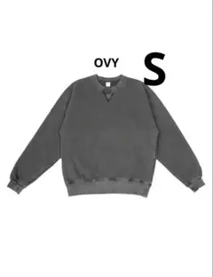 OVY Pigment Damage Crew Neck Sweat black