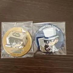名探偵コナン キャラバッジコレクション 怪盗キッド 黒羽快斗　2点セット