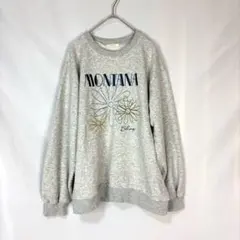 CPCM シーピーシーエム　MONTANA 刺繍 スウェットのサムネイル