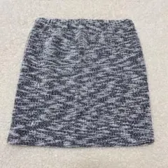 ツイード タイト ミニスカート ブラック