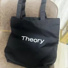 theory エコバッグ黒のサムネイル