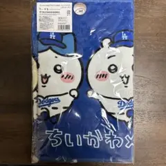 2025年最新】ちいかわ×MLB TOKYO SERIES フェイスタオル(ドジャース)の