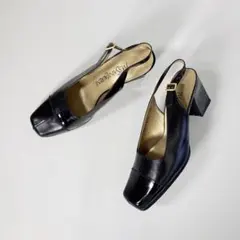 YVES SAINT LAURENT パンプス レザー ブラック 36 23cmのサムネイル