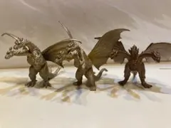 ガシャポンガチャガチャ　ゴジラシリーズ　キングギドラ　白亜紀　1965 2001