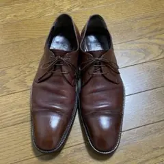 Salvatore Ferragamo レザーシューズ ブラウン8 1/2のサムネイル