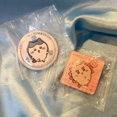 ちいかわ くら寿司 アクリルマグネット シーサー 缶バッジ ハチワレ