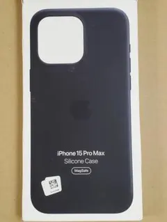 訳】Apple 純正 iPhone 15 Pro Max シリコン ケース 黒