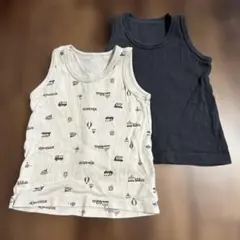 80サイズ　ノースリーブ肌着 2枚