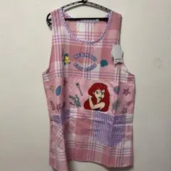 ディズニープリンセス　リトルマーメイド　アリエル　エプロン　保育士