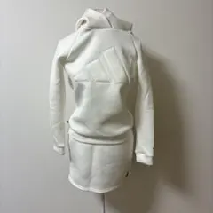 【美品】アディダス ゴルフウェア　セットアップ　パーカー 白 レディース