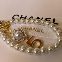 CHANEL カメリア リボン チャーム