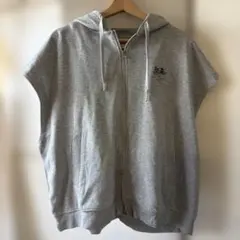 【Niko and...】フード付きジップアップパーカー FREE グレー