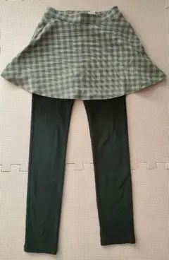 devirock チェック柄スカッツ　140cm