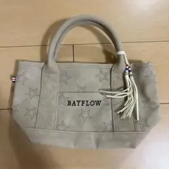 BAYFLOW ベージュ トートバッグ　ベイフロー