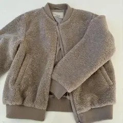 19.70 ベージュ ボアブルゾン新品未使用