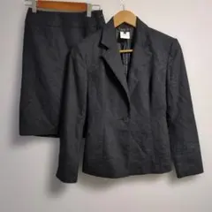 INDIVI セットアップ　スカート　ウール　スーツ　サイズ38　グレー