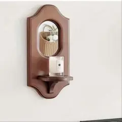 IKEA(イケア) EKNE ミラー アンティーク風のアイアンのおしゃれな鏡