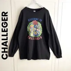 CHALLEGER LOGO PKT TEE Tシャツ XXL 黒 - メルカリ