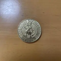 ミュウツー 明治 レトロ ポケモン コイン 金色 バトルコイン メダル
