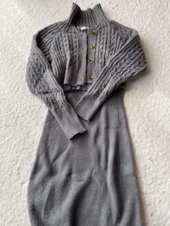 FUN ニット　ワンピース　キャミワンピース　セットアップ