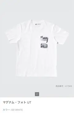 UNIQLO ユニクロ　マグナム・フォト　UT 男女兼用L サイズ　ホワイト