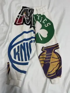 ZARA NBAチームコラボスウェットパンツ　104