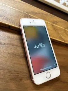 iphone SE　本体　第1世代　初代　ローズゴールド 16GB 美品
