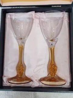 ボヘミアワイングラス 2脚セット