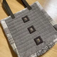 値下げ⭐︎パッチワークの手提げカバン