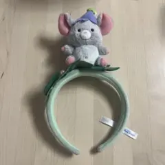ネズミのぬいぐるみ付きカチューシャ