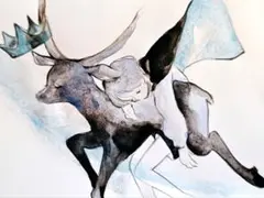 男の子 手描きイラスト アナログイラスト オリジナルイラスト