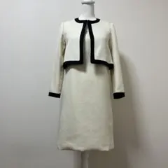 ドレスラボ　スーツ　ワンピーススーツ　ワンピース　ジャケット　ノーカラー　春