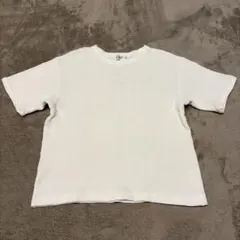 美品　ポールスミス　半袖　Tシャツ　ワッフル　110cm ホワイト　シンプルのサムネイル