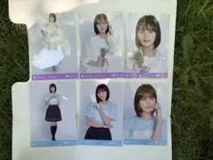 遠藤さくら 乃木坂46 Tシャツ 北海道ver. コーデ 生写真 6種コンプ