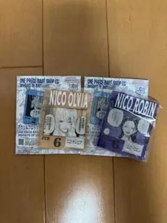 ワンピースベースショップ アクリルブロックチャーム賞 ニコ・ロビン、オルビア