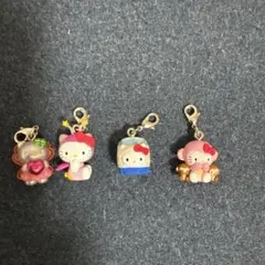 ご当地ハローキティ　日光など4点セット　ストラップ