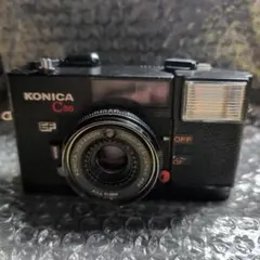 Konica C35 EF 本体 フィルムカメラ 人気ブラックのサムネイル