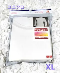 新品　ユニクロ ヒートテックコットンクルーネックT（長袖）ホワイト XL