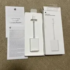Apple純正品 Lightning to SD Card Reader