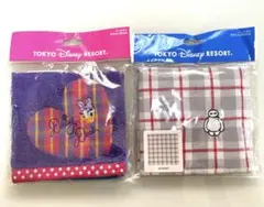 【新品未使用】東京ディズニーリゾート タオル・ハンカチ2枚セット
