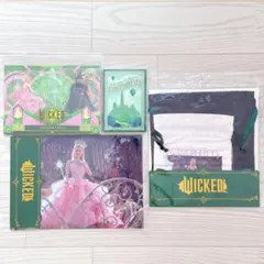 WICKED ウィキッド 劇場グッズセット ポーチ しおり メモ スカーフ