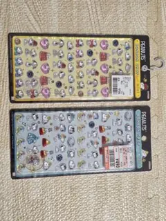 【正規品】ボンボンドロップシール PEANUTS スヌーピー mini 2点