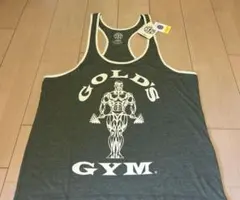 レア　ゴールドジム　リンガータンクトップ　Lサイズ