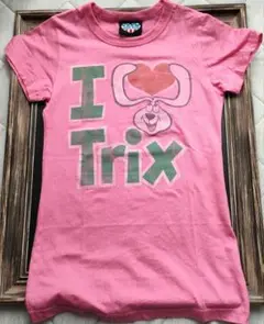Junk Food I 　ジャンクフード　love Trix Tシャツ ピンク