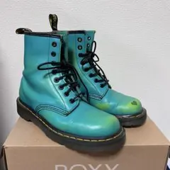 Dr.Martens 8ホール ブルー グリーン エメラルド UK5